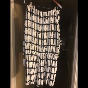Macy’s Bar III Black and White Romper - Size XXL